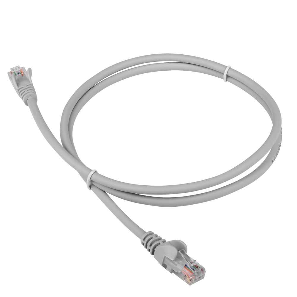  Кабель патч-корд U/UTP 5e кат. 20м Lanmaster LAN-PC45/U5E-20-GY фиолетовый