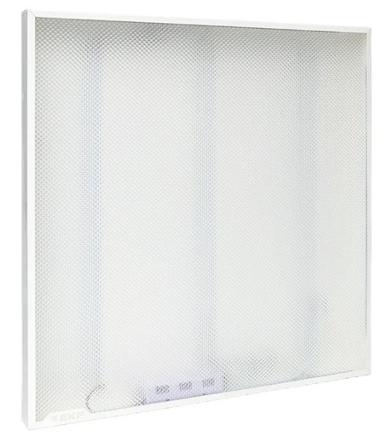 Панель LED светодиодная EKF LPL-1001-Z-30-6500-40 ДВО-1001 Призма 30Вт 6500К 595х595х40 IP40