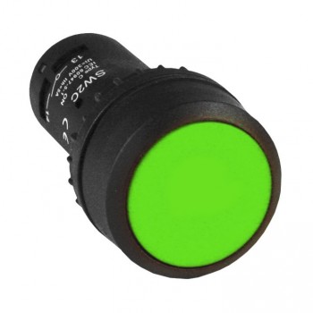 Кнопка EKF sw2c-11s-g SW2C-11 возвратная зел. NO+NC
