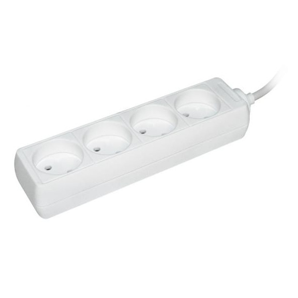 Удлинитель IEK WYP10-06-04-05-N 4х5м без заземл. 10А IP20 У4 2P 250В ПВС 2х0.75