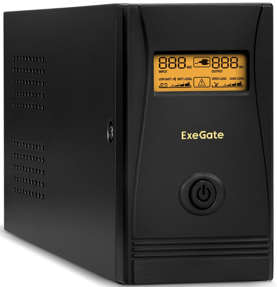   Xcom-Shop Источник бесперебойного питания Exegate SpecialPro Smart LLB-800.LCD.AVR.C13.RJ.USB EP285583RUS 800VA/480W, LCD, AVR, 4*IEC-C13, RJ45/11, USB, black