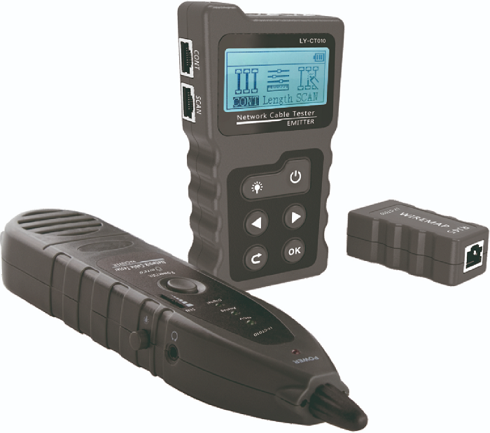 Тестер 5bites LY-CT010 UTP / STP / TEL / POE / TDR / FLASH
