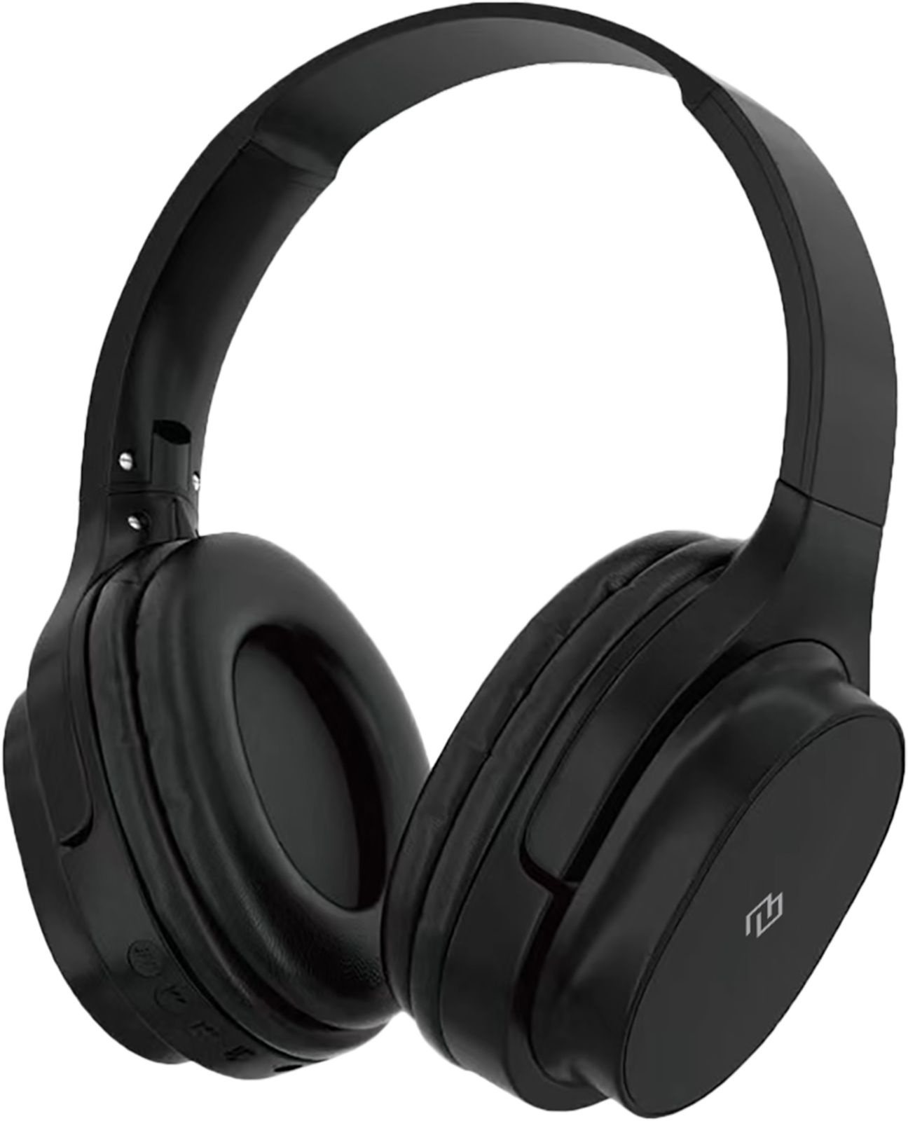 Гарнитура Bluetooth Digma BT18B накладная черная оголовье