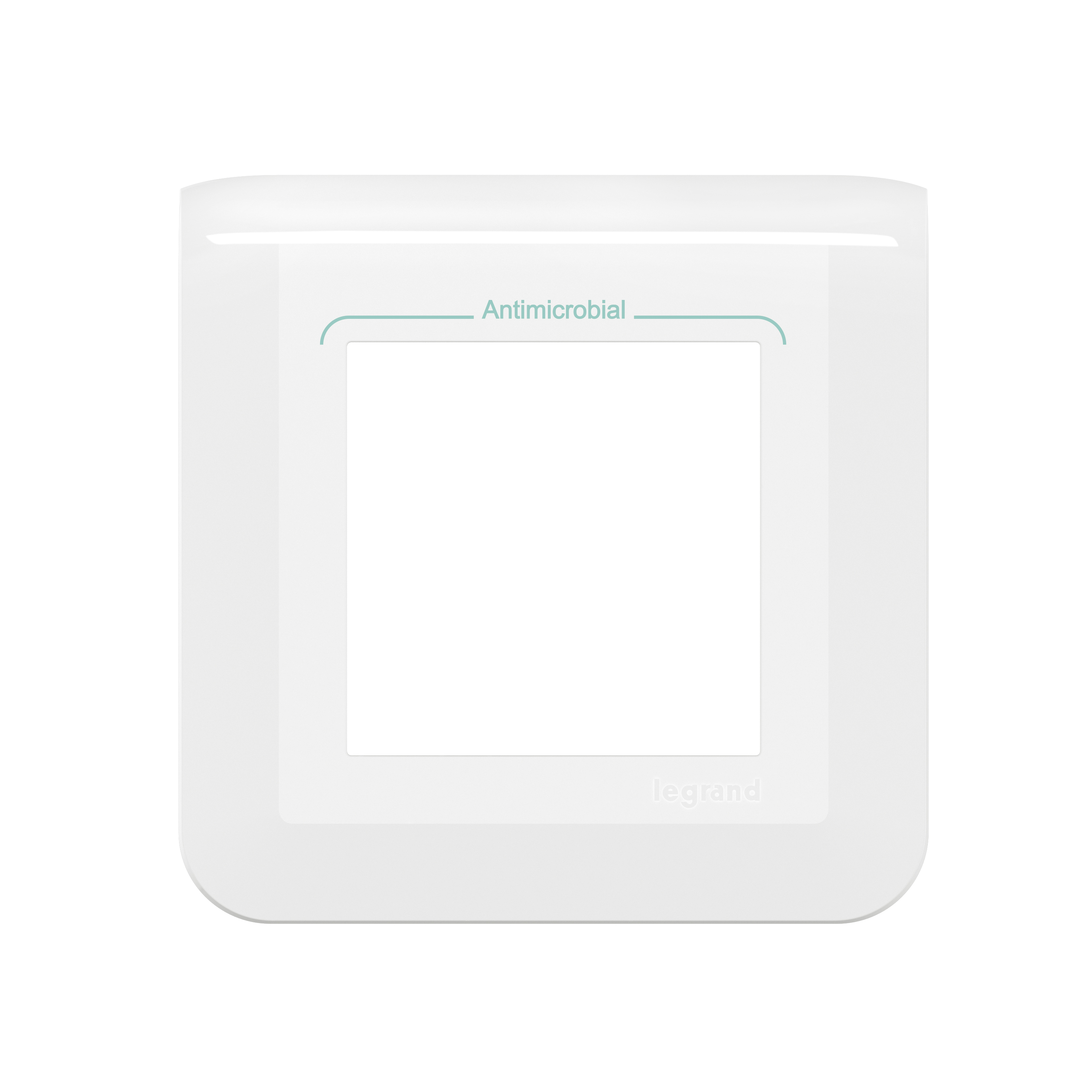 Рамка Legrand 078722L - Программа Mosaic - 2 модуля, антимикробная