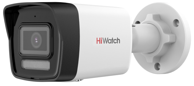 Видеокамера IP HiWatch DS-I450M(C)(2.8mm) 4Мп, уличная, цилиндрическая, с EXIR-подсветкой до 30м и в