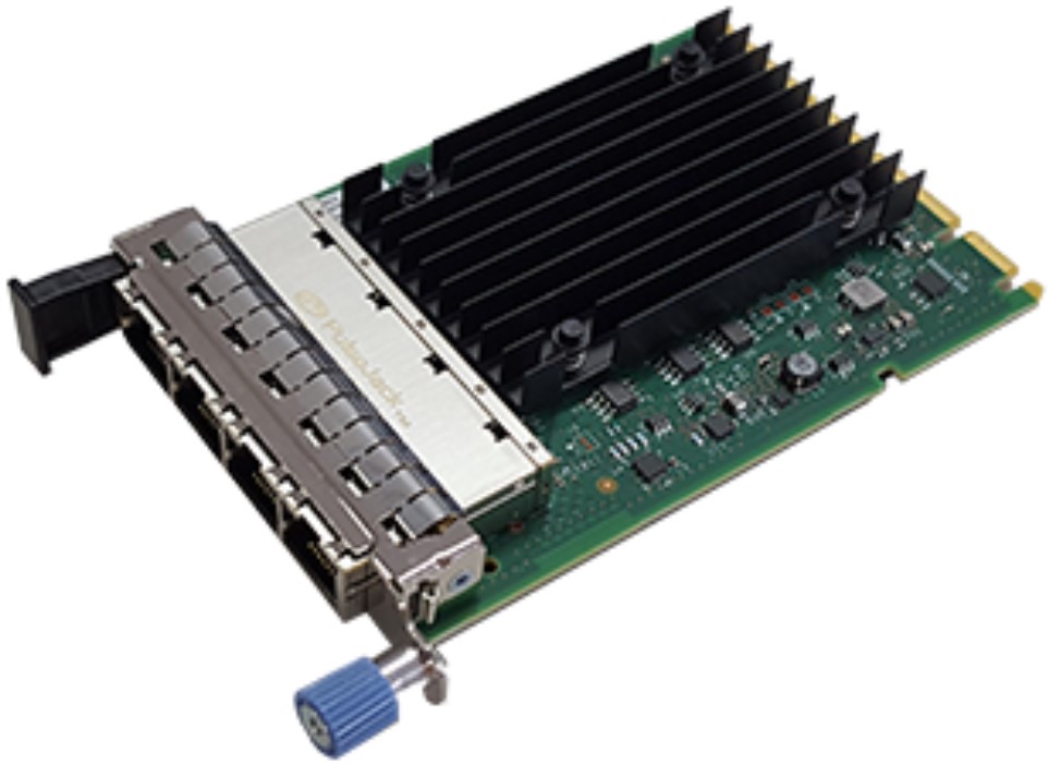 Сетевая карта Intel I350T4OCPV3 Ethernet Network Adapter OCP3.0 I350-T4 4*RJ45 10/100/1000Mbps