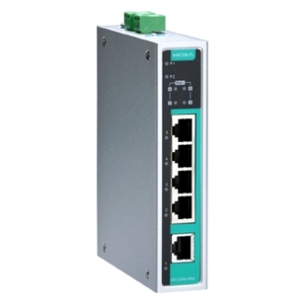 Коммутатор PoE MOXA EDS-G205A-4PoE 4xPoE 10/100/1000BaseT(X) ports, 1x1000BaseT port