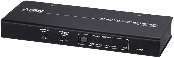 Конвертер Aten VC881-AT-G 4K HDMI/DVI в HDMI с извлекателем звука