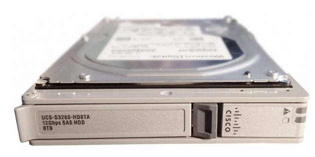 Жесткий диск Cisco UCS-S3260-HD8TA= 8 TB 12G SAS 7.2K RPM LFF HDD (4K)