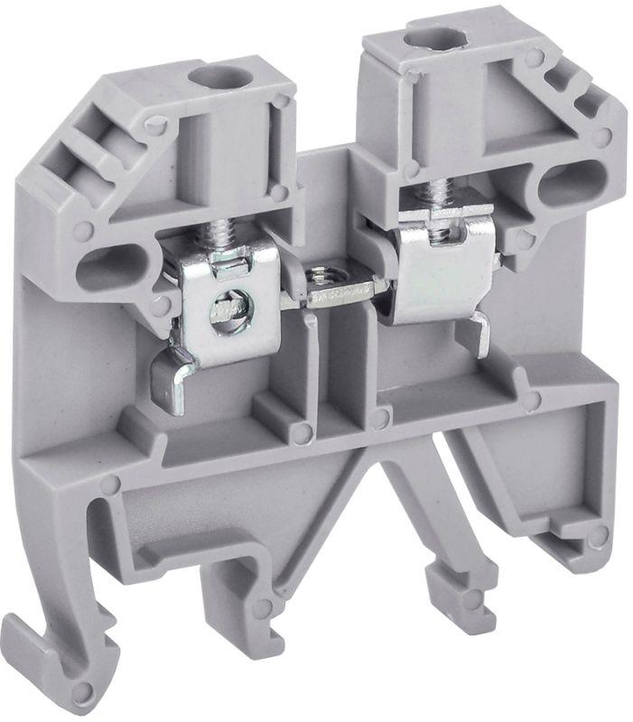 Клемма IEK YZN30-002-K03 винтовая КВИ-2.5кв.мм серая
