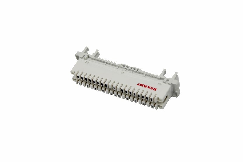 Плинт Rexant 04-0121 10 pin размыкаемый, маркировка 0-9, универсальный (монтаж на рейку+ хомут)