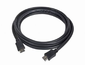 Кабель интерфейсный HDMI-HDMI Gembird 19M/19M CC-HDMI4-6 1.8м, v2.0, черный, позол.разъемы, экран, пакет