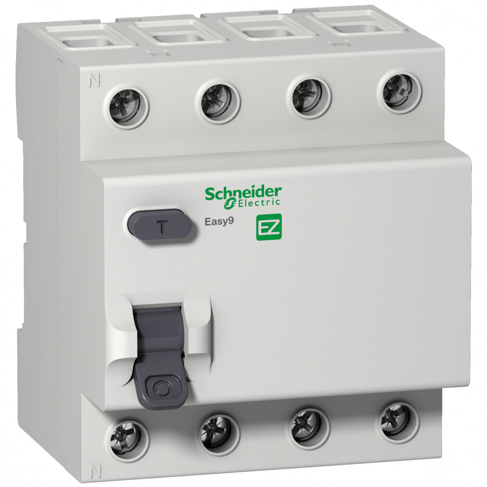 УЗО Schneider Electric EZ9R64440 EASY 9 УЗО 4P 40А 300мА AC