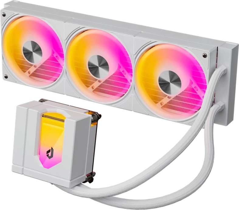 Система охлаждения жидкостная upHere E360TC LGA115x/1200/1700/1851/AM4/AM5 (3*120mm ARGB fans, 600-1800rpm, 27dBa) white