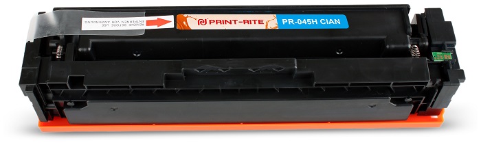 Картридж Print-Rite PR-045H CIAN 045H Cian голубой (2200стр.) для Canon LBP 611Cn/613Cdw/631Cn/633Cdw/635Cx