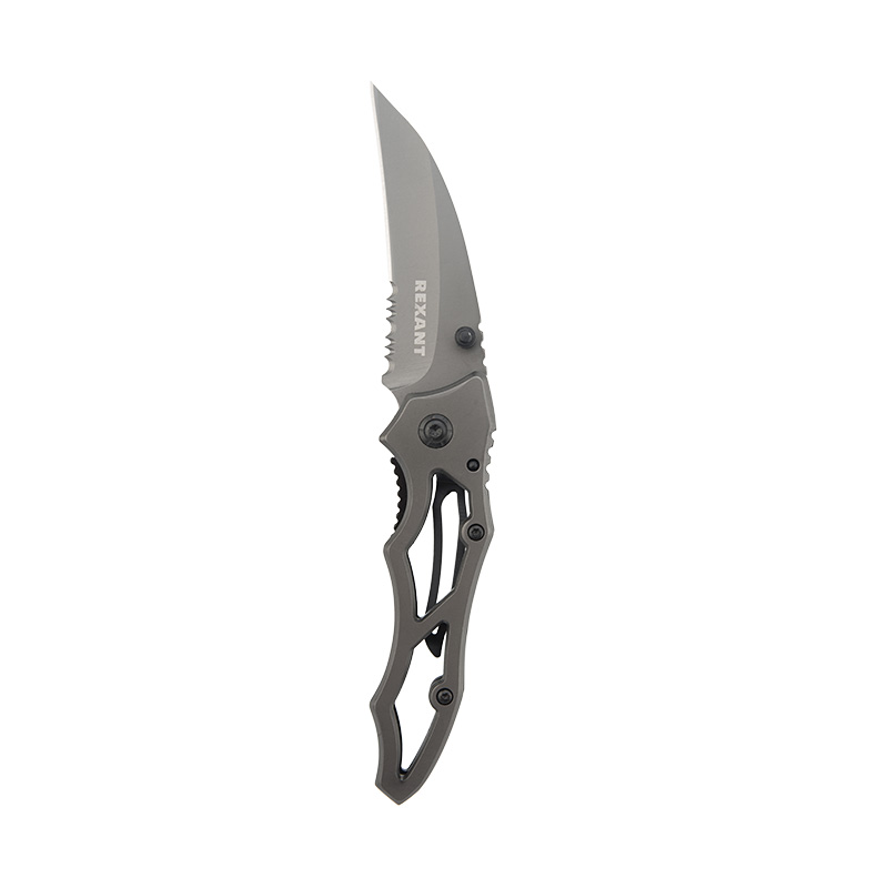 Наборы инструментов  Xcom-Shop Нож Rexant 12-4906-2 складной Коготь полуавтоматический Titanium