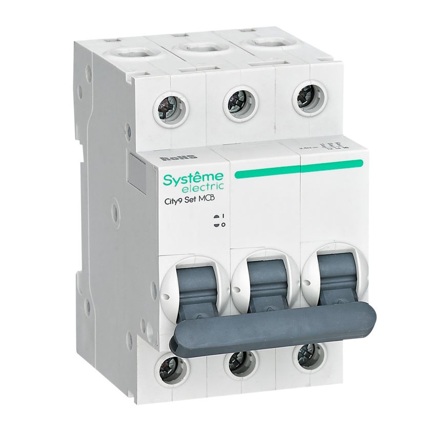 Автоматический выключатель Systeme Electric C9F16340 City9 Set B 40А 3P 6kA 400В