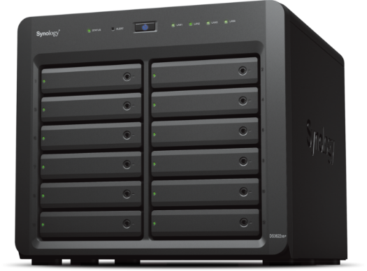   Xcom-Shop Сетевое хранилище Synology DS3622XS+ 12x3.5/2.5 SATA, RAID 0/1/5/6/10, 2xGbLAN, 2x10GbLAN, 2xUSB3.2Gen1, 2U, без HDD