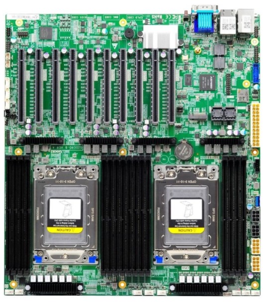 Материнская плата E-ATX Gooxi G2DERO-B-PK2 AMD 4.00.104.0015 AMD EPYC 7001/7002/7003, 16* DDR4 ECC