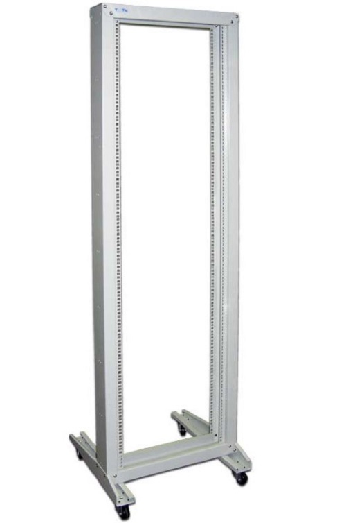 Открытая стойка TWT TWT-RACK1-42U однорамная 42U, серая