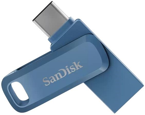 Накопитель USB 3.1 32GB SanDisk Ultra Dual Drive Go USB Type-C Blue