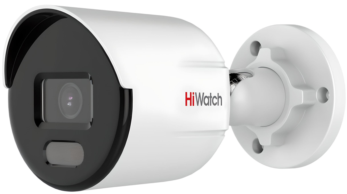  Видеокамера IP HiWatch DS-I250L(C)(2.8mm) 2Мп, уличная, цилиндрическая, с LED-подсветкой до 30м и технологией ColorVu