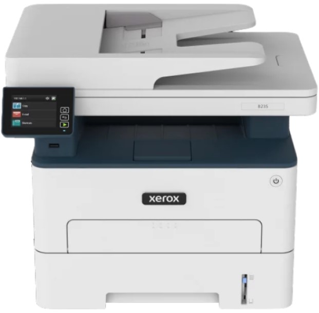МФУ монохромное Xerox B235 A4, 34ppm, USB/LAN/Wi-Fi, Fax, ADF50, 256Mb (B235V_DNI)