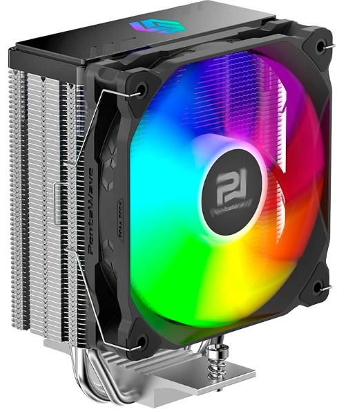 Кулер PentaWave PC-Z03E SRB ARGB V2 LGA115X/1200/1700/1851/AM4/AM5 (TDP 205W, 120mm, 600-1750rpm, 79.5CFM, 29,5dBa)