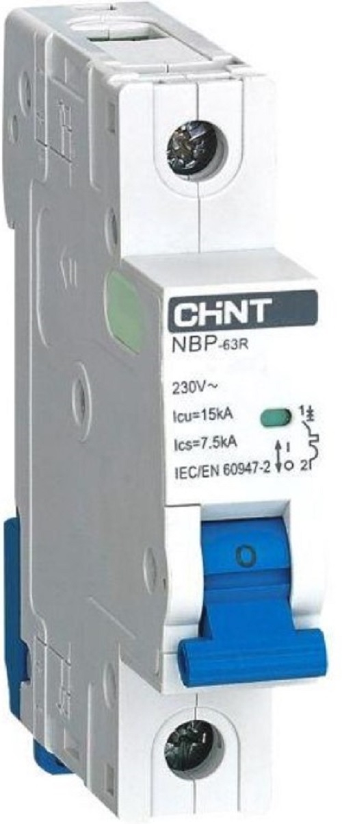 Автоматический выключатель модульный CHINT 352370 NBP-63R 1P 40А 15кА 8In (R)