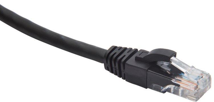 Кабель патч-корд U/UTP 5e кат. 1м Datarex DR-181907 LSZH нг(А)-HF 1,0 м, черный