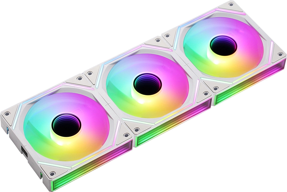 Вентилятор для корпуса FORMULA Air Bridge WH белый, 120x120x25mm, 450-1500RPM, 27.5dBa, 44,22CFM, 4-pin PWM, Ret