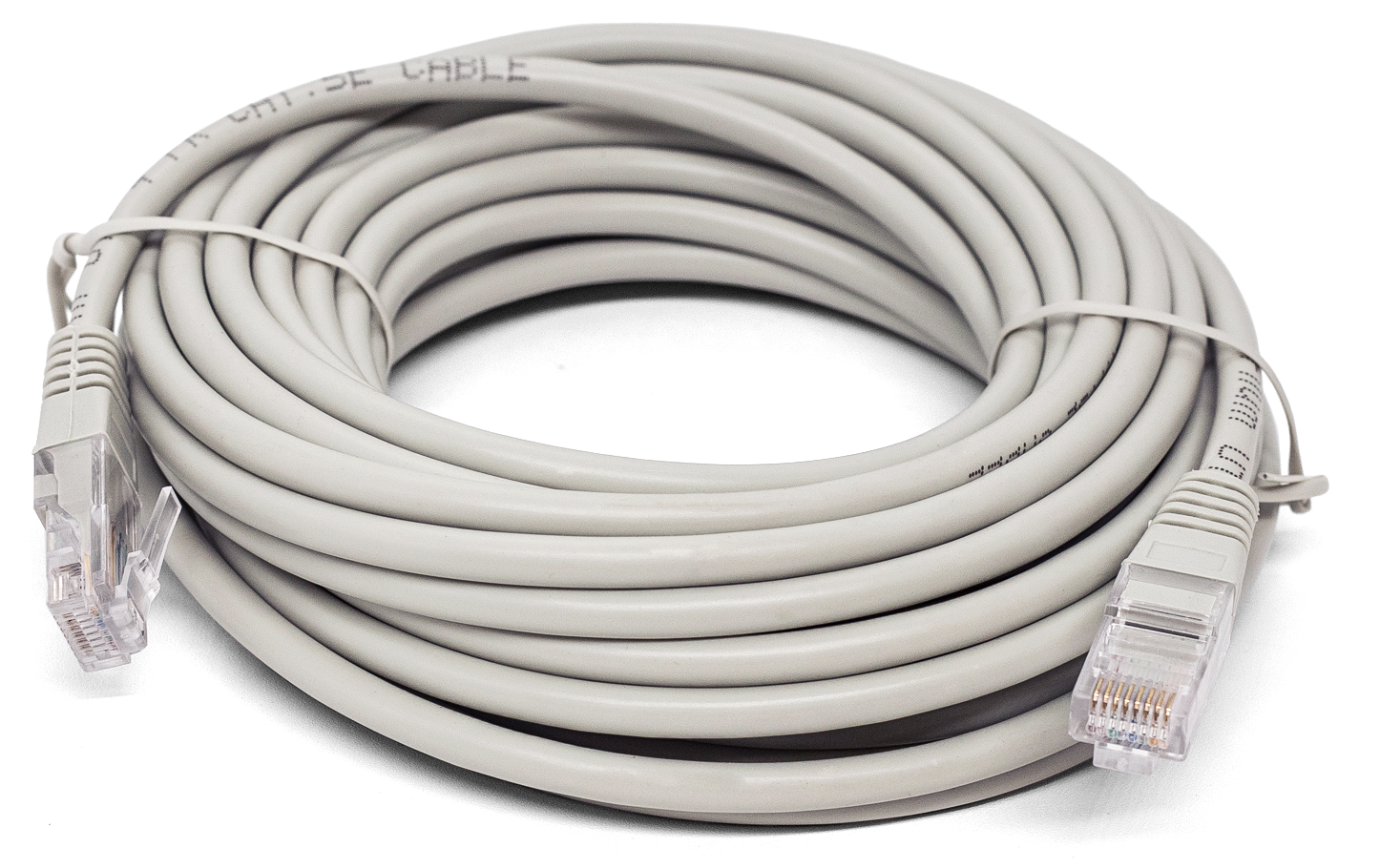 Кабель патч-корд U/UTP 5e кат. 7.5м Filum FL-U5-C-7.5M 26AWG(7x0.16 мм), чистая медь, PVC, серый