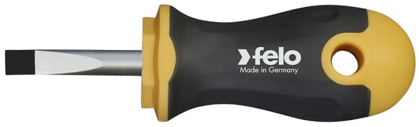 Отвертка Felo 46005510 плоская Ergonic Stubby SL5,5х1,0х25