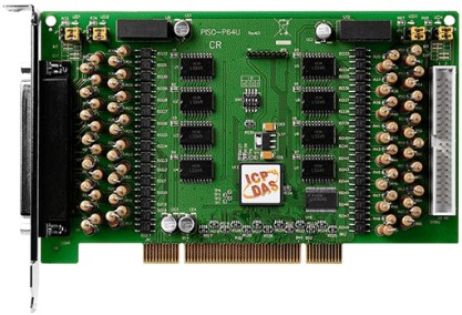 Плата ICP DAS PISO-P64U CR Universal PCI, 64-channel Optically Isolated Open-collector Digital Iutput Board