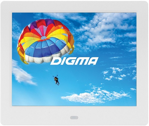 Фоторамка Digma PF-843 8 IPS 1024x768 белая