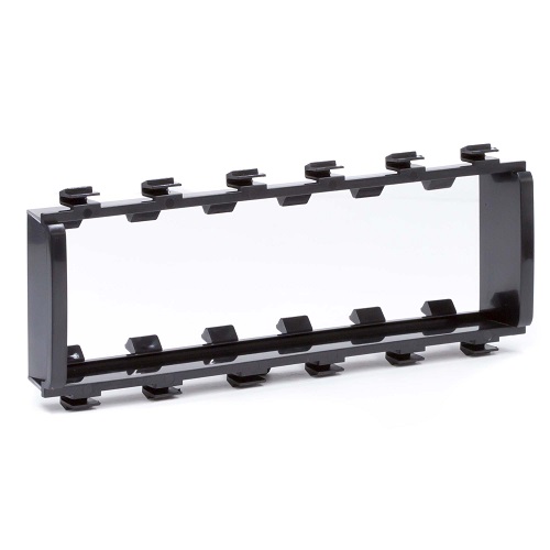 Суппорт DKC F0003AB для In-liner Front/Aero, башенок BUS, цвет чёрный, под 6 модулей ЭУИ серии Viva