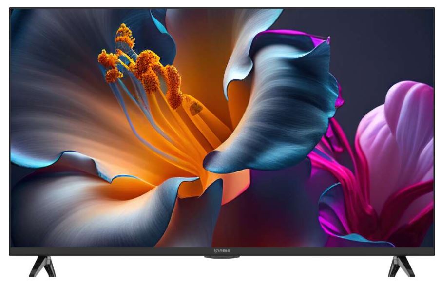 Телевизор Irbis 43U0FB003 43, VK 003, 43, 3840x2160,16:9, Frameless, Tuner (DVB-T2/DVB-S2/DVB-C), Android 11.0 + VK, 1,5GB/8GB, Wi-Fi, Input (AV RCA,