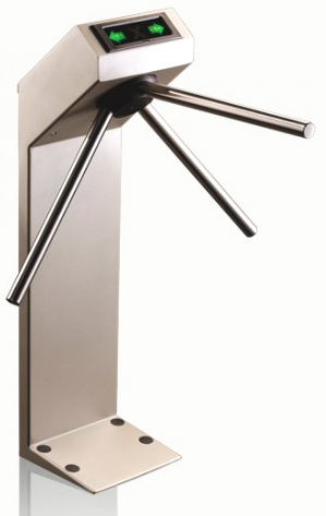 Стойка PERCo TTR-04CW электромеханическая (турникет-трипод) для эксплуатации на открытом воздухе под навесом,  с блоком управления и комплектом станда