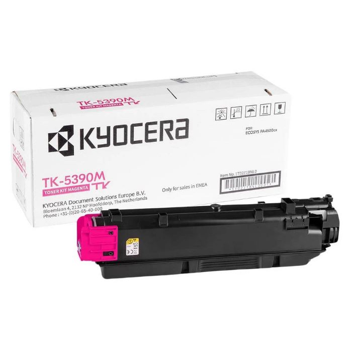 Тонер-картридж Kyocera TK-5390M 1T02Z1BNL0 красный для ECOSYS PA4500cx , 13 000 стр.