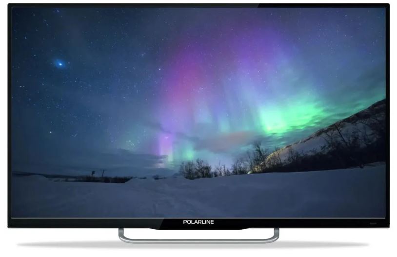 Телевизор POLARLINE 32PL54TC-SM LED 32 черный/серебристый HD 50Hz DVB-T DVB-T2 DVB-C USB WiFi Smart TV (RUS)