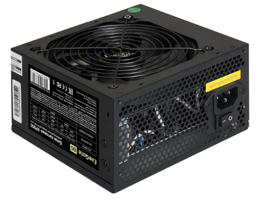 730-875W  Xcom-Shop Блок питания ATX Exegate XP850 EX292243RUS-PC 850W, 120mm fan, black, кабель 220V в комплекте