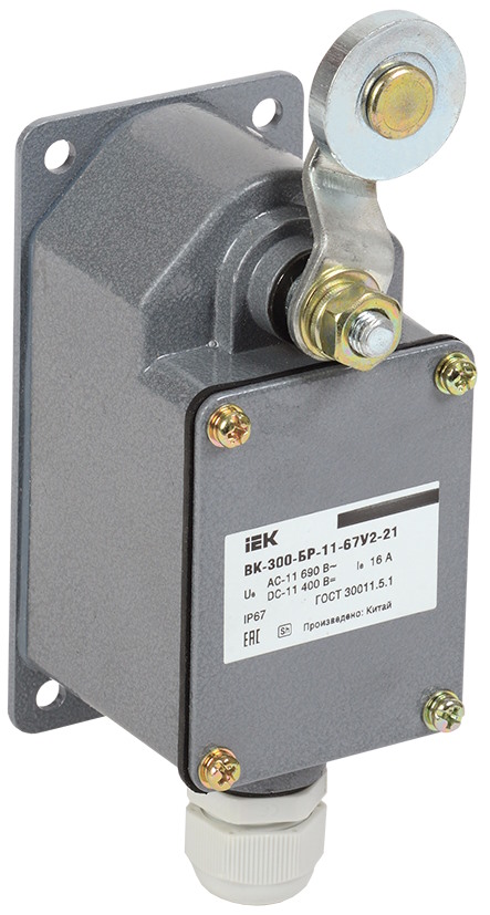 Выключатель концевой IEK KV-1-300-1 ВК-300-БР-11-67У2-21, IP67,
