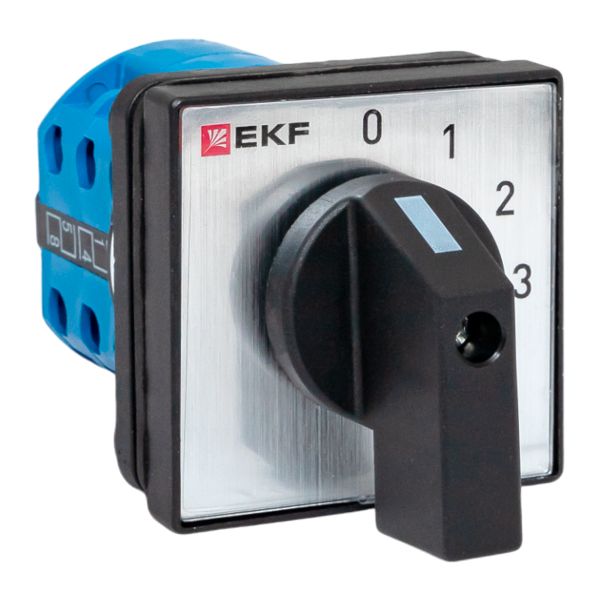 Переключатель кулачковый EKF pk-1-121-10-65 ПК-1-121 10А 1P «0-1-2-3» IP65