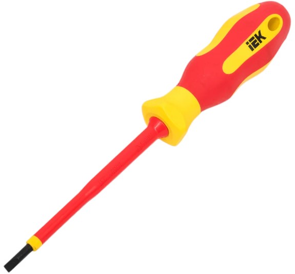 Отвертка IEK A2L5-SC30-T2-SL-40-100 ARMA2L 5 диэлектрическая SL4,0х100 Т2