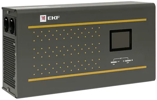 Источник бесперебойного питания EKF PSW-HW06 E-Power PSW -HW 600 ВА/600Вт, с батаренйым автоматом, 2xSchuko,с возможностью настенного монтажа