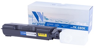 Картридж NVP TK580Bk для FS-C5150DN/ECOSYS P6021cdn (3500k)