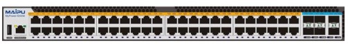Коммутатор Maipu S4230-54TXF-AC 48-Port 100/1000M electric interfaces, 6-Port 10G SFP+ interfaces, Dual AC Power