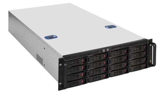 Корпус серверный 3U Exegate Pro 3U660-HS16 EX292419RUS RM 19, глубина 660, Redundant БП 2x550W, 16xHotSwap, USB