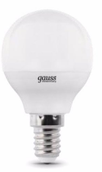 Лампа светодиодная Gauss 53126 LED Elementary Globe 6W E14 4100K 1/10/50