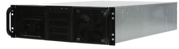 Корпус серверный 3U Procase RE306-D1H11-C8-48 1x5.25+11HDD,черный,без блока питания(2U,2U-redundant),глубина 480мм,MB CEB 12x10.5,8slot